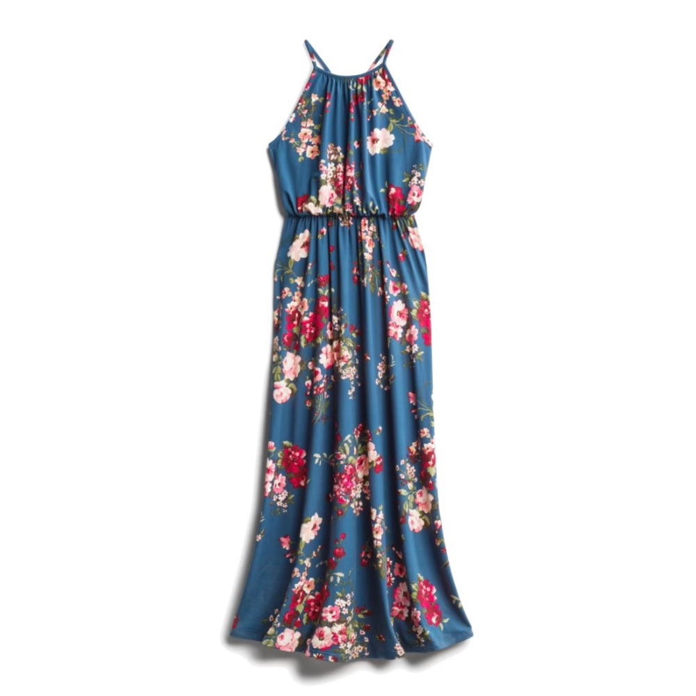 French Grey Taylor Knit Maxi Dress